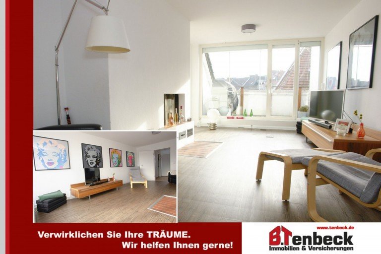 ... Wohnen Bocholt Wohnung Junges Wohnen! Eigentumswohnung �ber 2 Ebenen mit Kamin in Citylage von Bocholt!