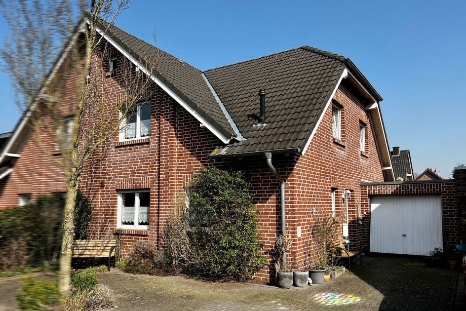 Ansicht des Hauses Doppelhaush�lfte Isselburg