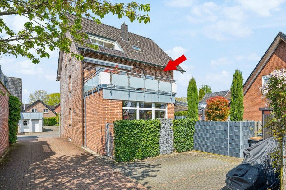 Ansicht - Dachterrasse Wohnung Bocholt