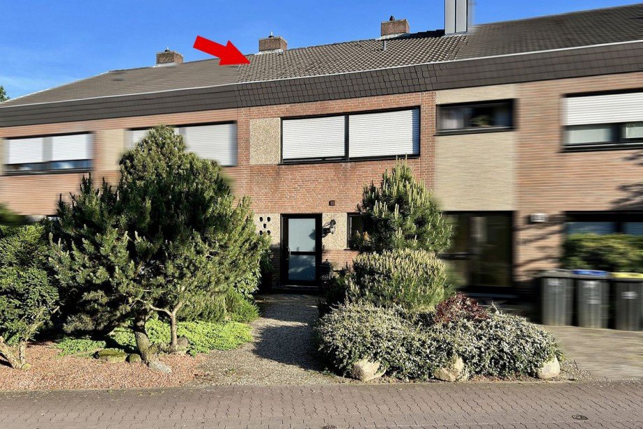 Ansicht des Hauses Reihenmittelhaus Bocholt