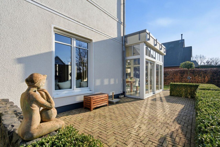 Terrasse - seitlich Einfamilienhaus Rhede