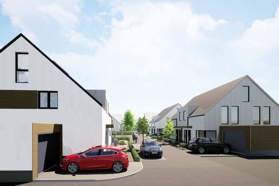 Ansicht - Lage Einfamilienhaus Bocholt