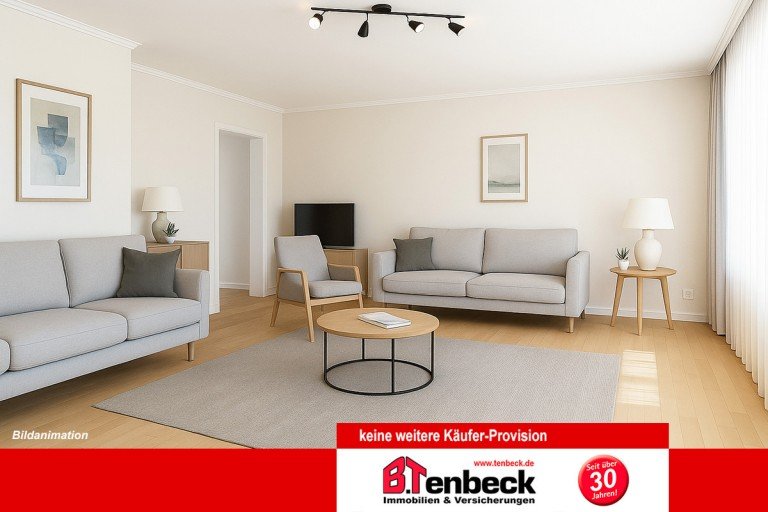 Bildanimation - Wohnen Bocholt Wohnung Helle 3-Zimmer-Wohnung mit Garage in ruhiger Lage von Bocholt!