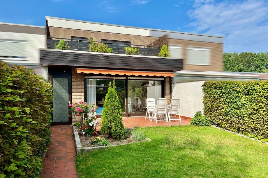 Ansicht - Garten Reihenmittelhaus Bocholt