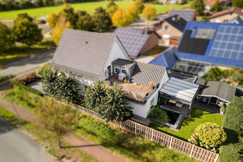 Luftbild Einfamilienhaus Bocholt