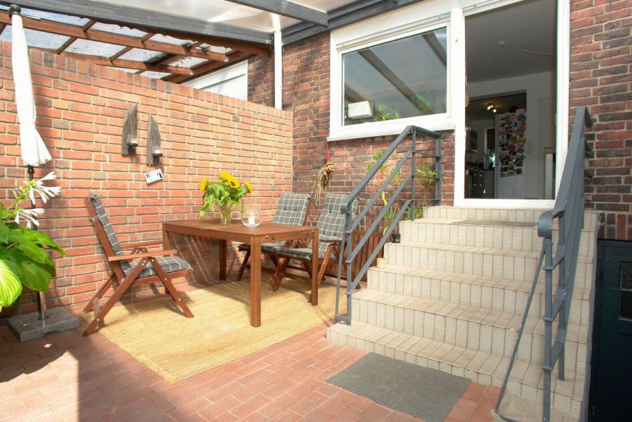 Terrasse Reihenmittelhaus Bocholt