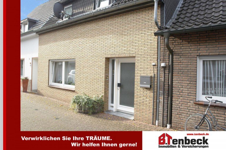 Ansicht des Hauses Bocholt Reihenmittelhaus Reihenhaus mit sonnigem Grundst�ck in ruhiger Lage von Bocholt!