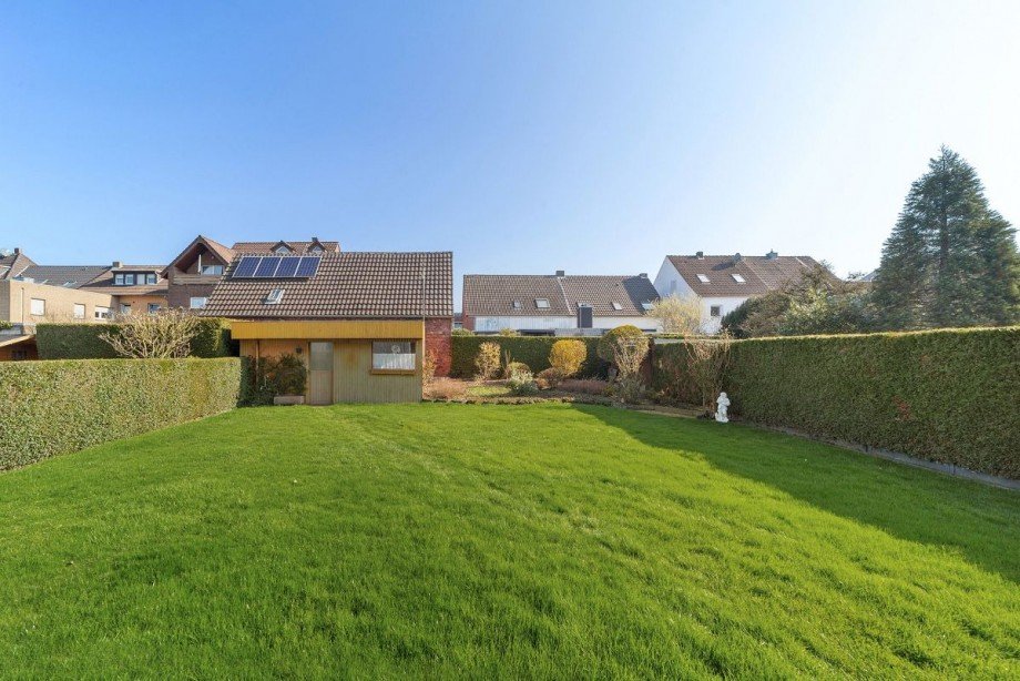 Garten Doppelhaush�lfte Bocholt