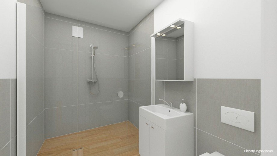 Einrichtungsbeispiel - Bad Wohnung Bocholt