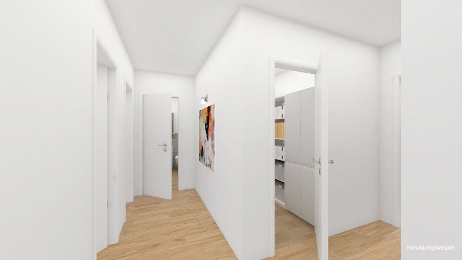 Einrichtungsbeispiel - Flur Wohnung Bocholt