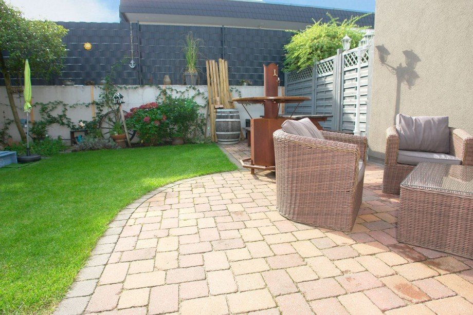 Terrasse - Garten Reihenendhaus Bocholt