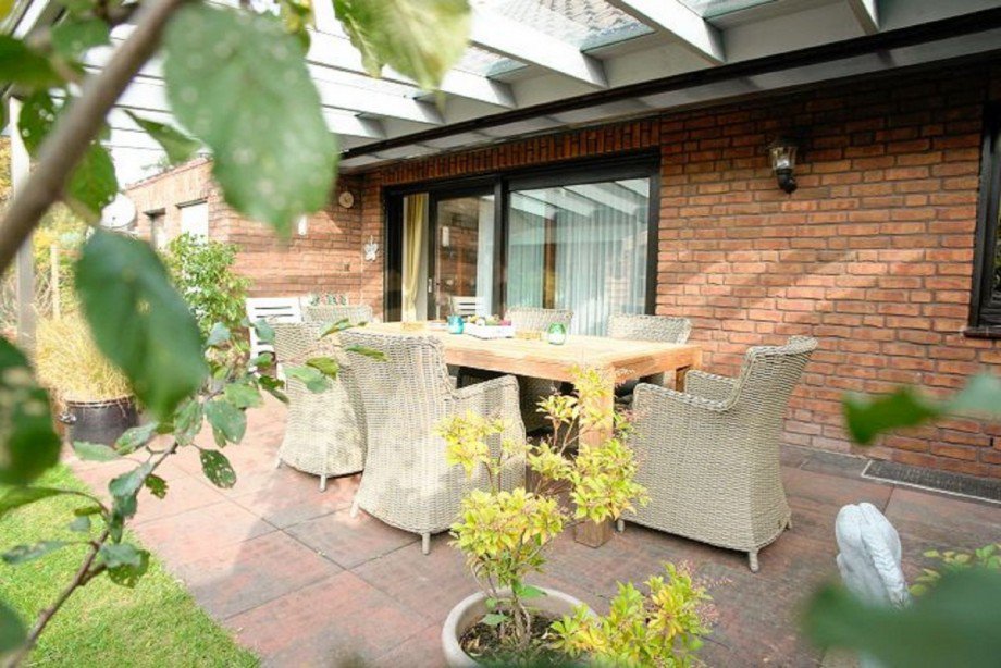 ... Terrasse Doppelhaush�lfte Bocholt