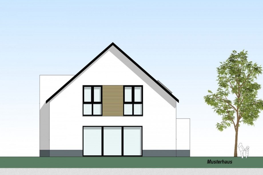 Ansicht - S�d Einfamilienhaus Bocholt