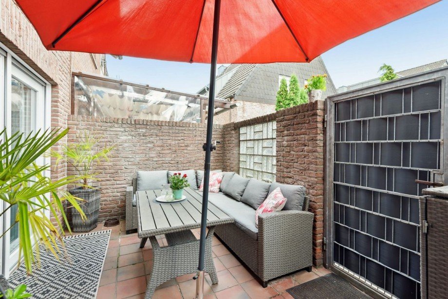 Terrasse Reihenmittelhaus Bocholt