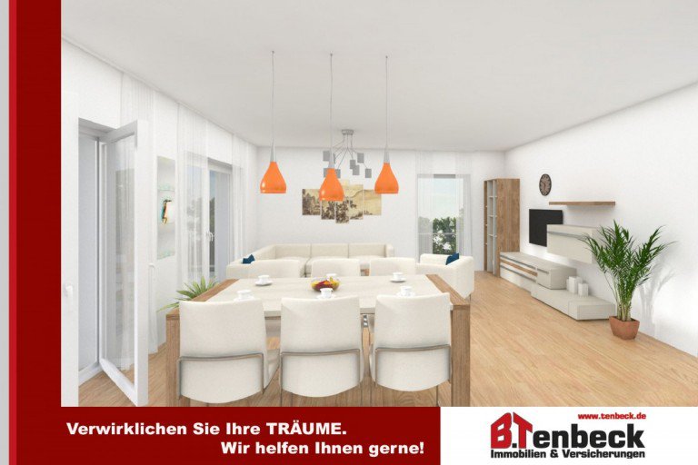 Essen Isselburg Wohnung (3) Gro�z�giges, helles & modernes Wohnen in Isselburg! Erdgeschoss mit Terrasse und Garten!