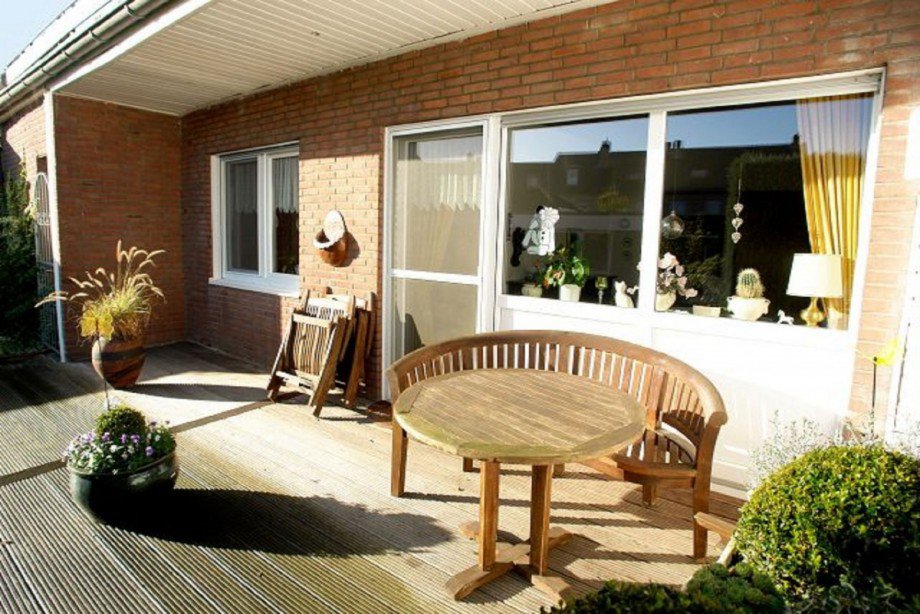 ... Ansicht Terrasse Einfamilienhaus Bocholt