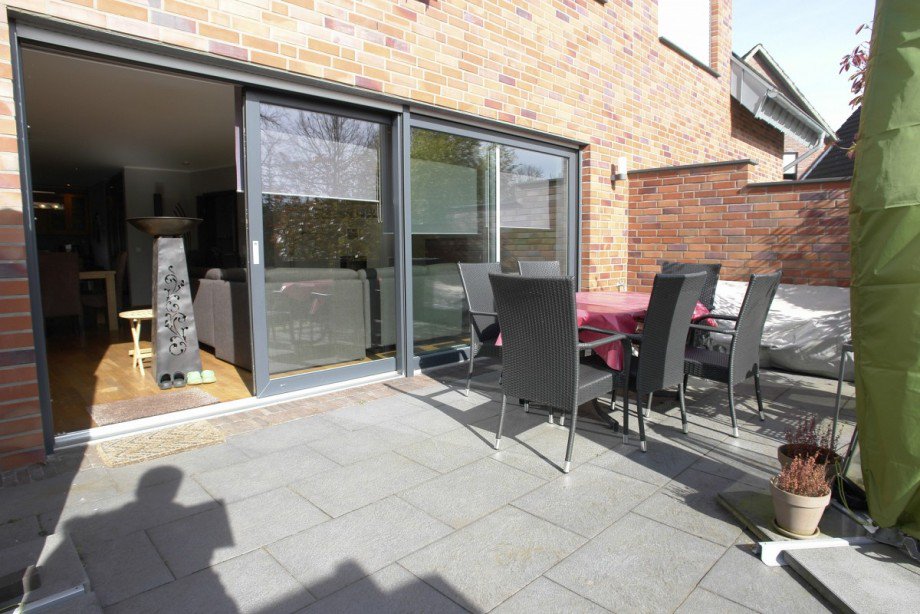 .. Terrasse Doppelhaush�lfte Bocholt