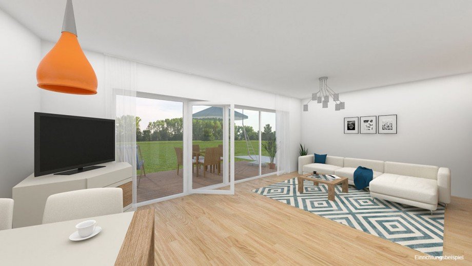 Einrichtungsbeispiel - Wohnen Wohnung Bocholt