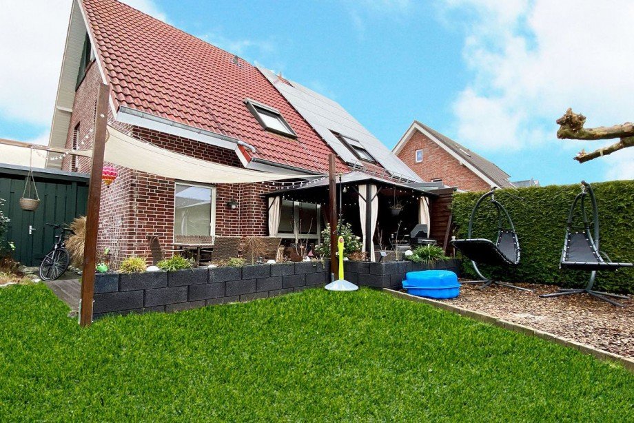 Ansicht - Garten Doppelhaush�lfte Rhede
