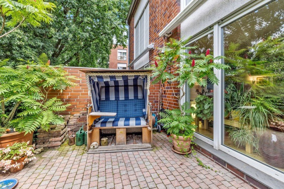 Terrasse Reihenmittelhaus Bocholt