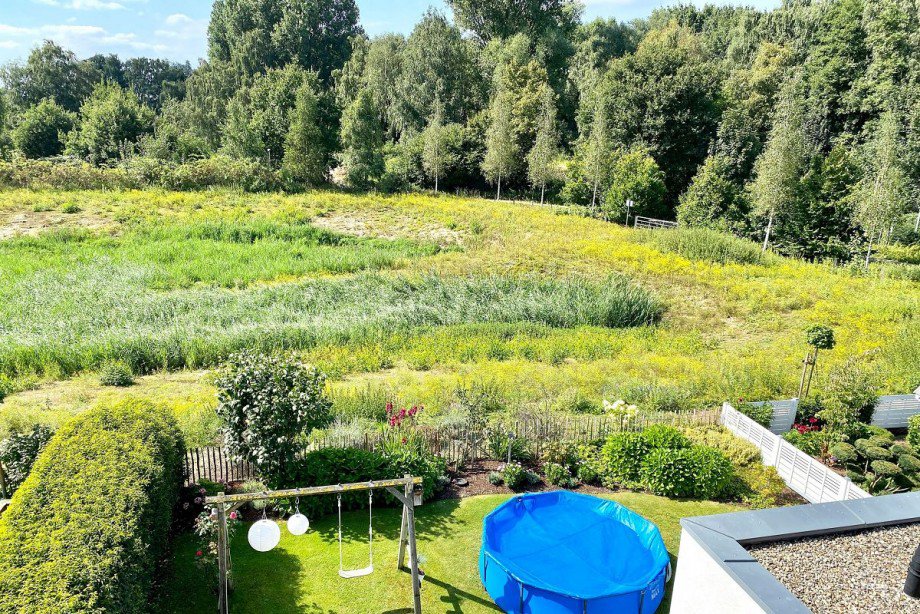 Ausblick Doppelhaush�lfte Rhede