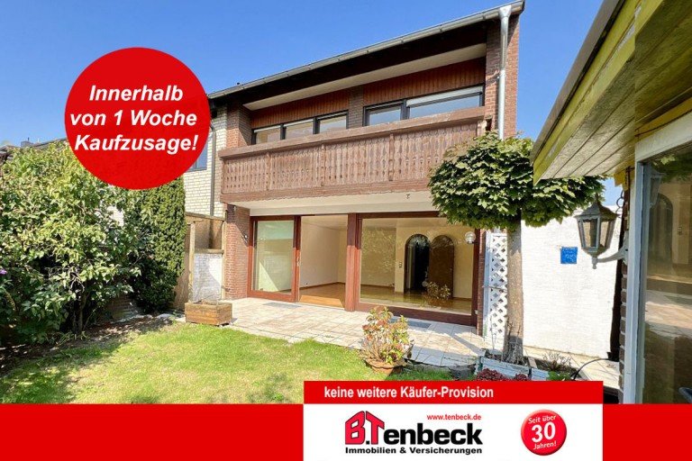 Ansicht - Garten Bocholt Reihenendhaus Einfamilienhaus in ruhiger Lage von Bocholt-Nord!