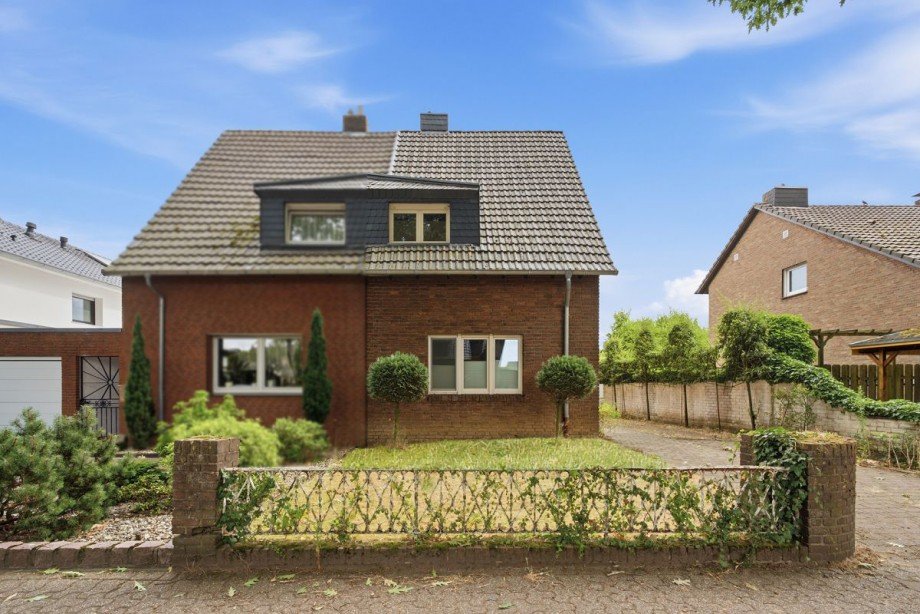 Ansicht des Hauses Doppelhaush�lfte Bocholt
