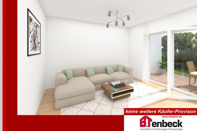 Einrichtungsbeispiel - Wohnen Bocholt Wohnung (1) Einziehen & Wohlf�hlen! Modernes Wohnen im Erdgeschoss mit Terrasse! Innenstadtlage von Bocholt!