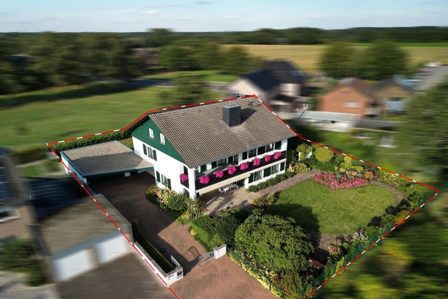 Ansicht - Lage Einfamilienhaus Bocholt
