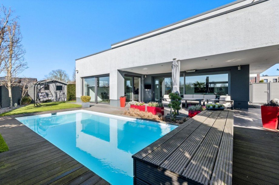 Pool - Garten Einfamilienhaus Bocholt