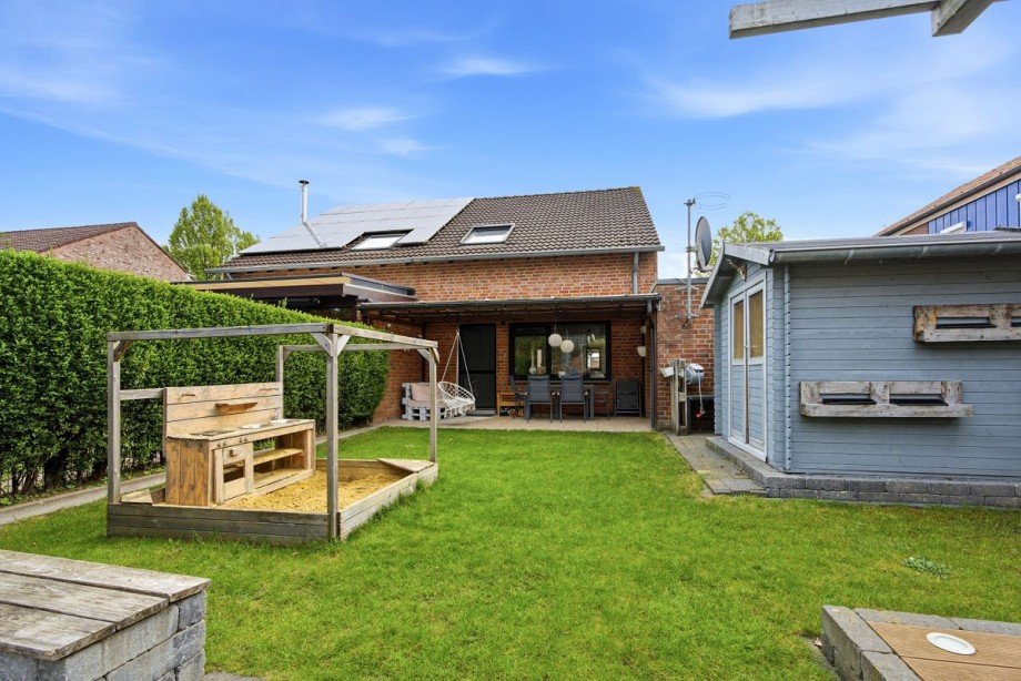 Ansicht - Garten Doppelhaush�lfte Bocholt