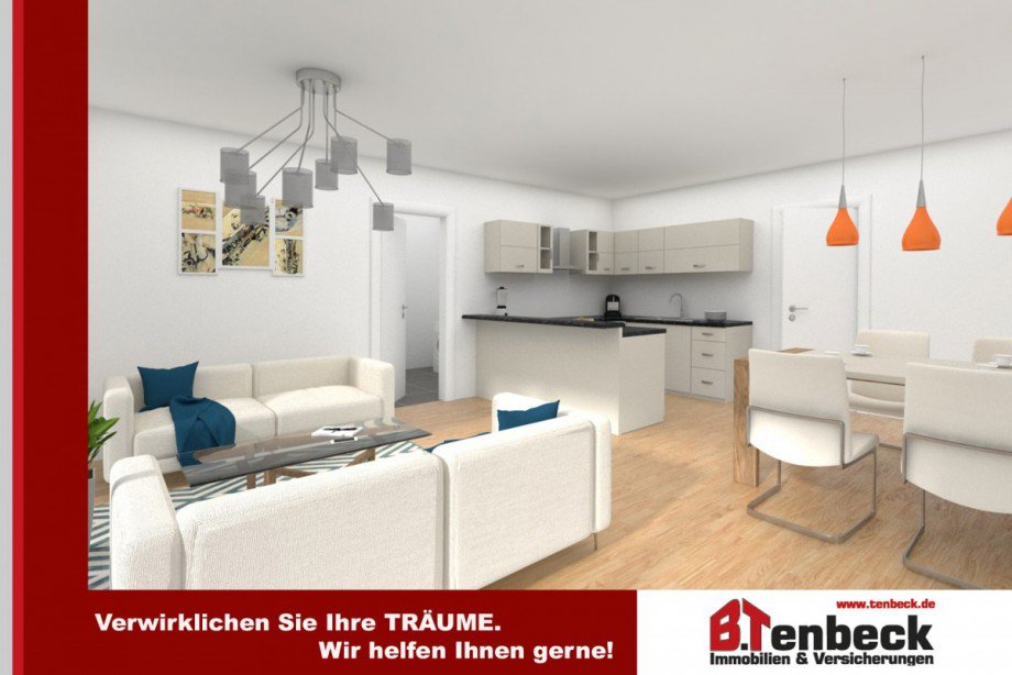 Wohnen-Essen - Wohnung 3 Wohnung Bocholt