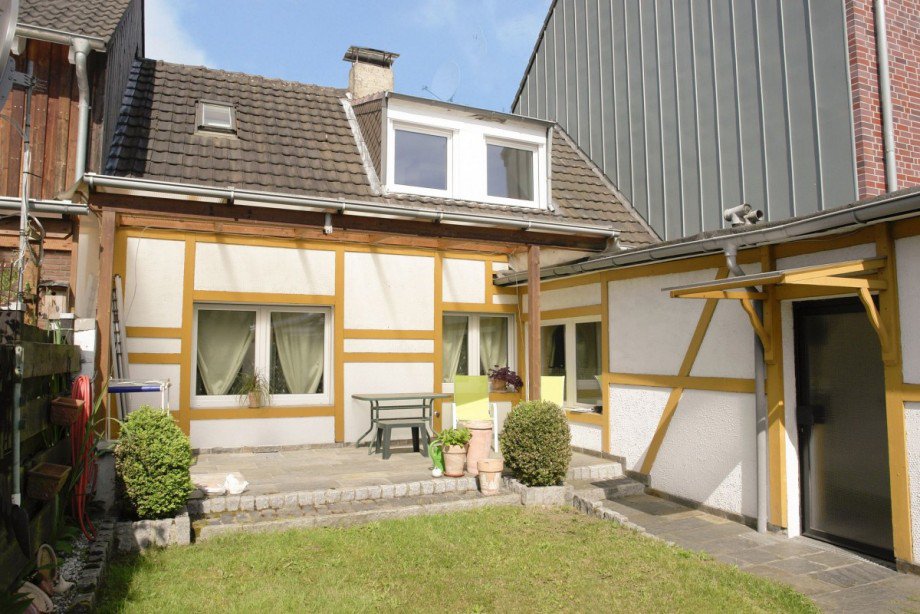 ... Terrasse Reihenmittelhaus Bocholt