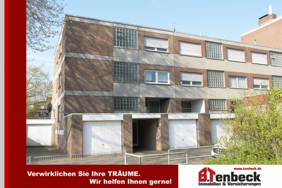 Ansicht des Hauses Wohnung Bocholt