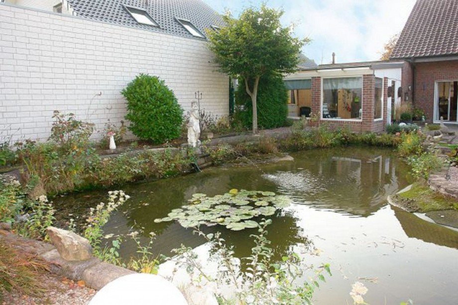 ... Teich Zweifamilienhaus Isselburg-Anholt