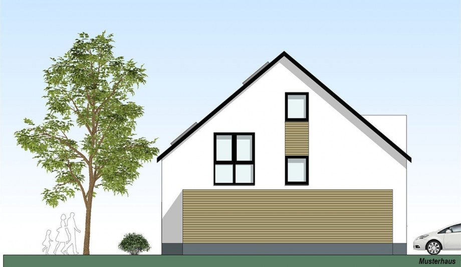 Ansicht Nord Einfamilienhaus Bocholt