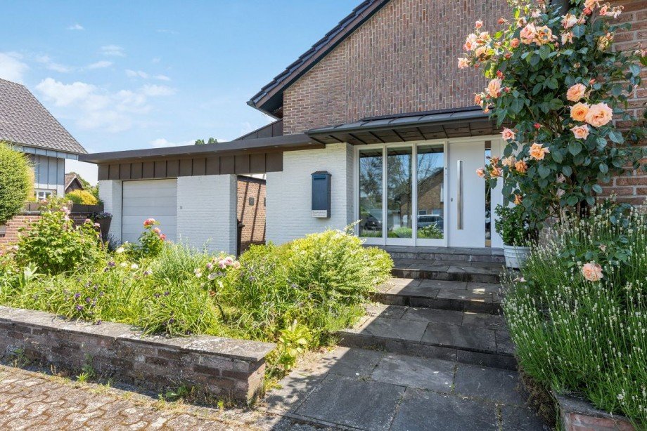 Ansicht - Eingang Einfamilienhaus Bocholt