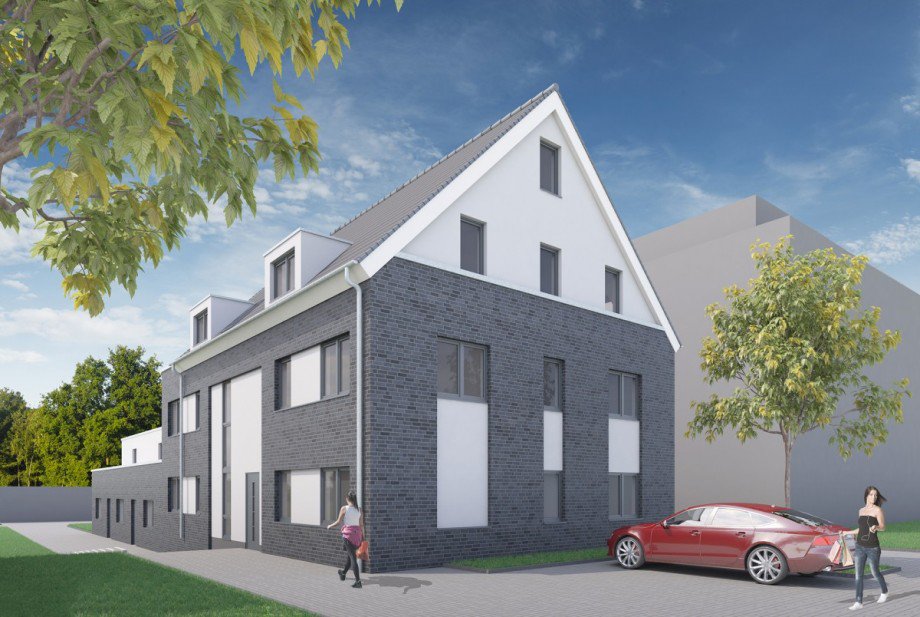 ... Ansicht des Hauses Wohnung Bocholt