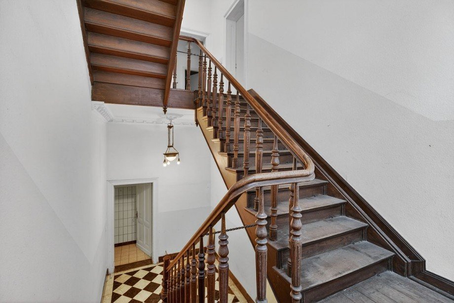 Treppenhaus - Obergeschoss Doppelhaush�lfte Bocholt