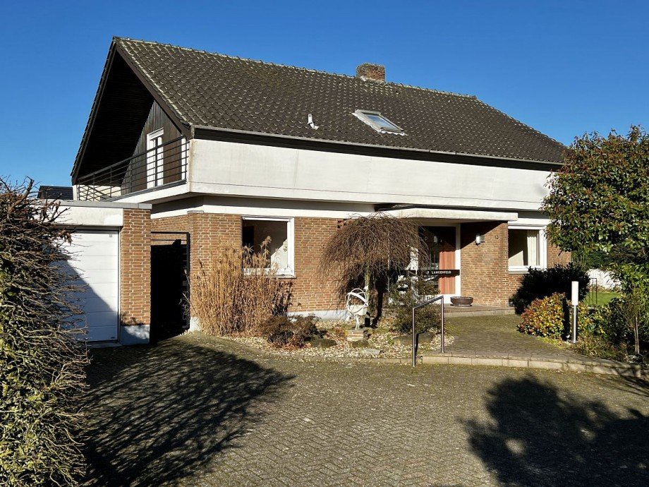 Ansicht vorne Einfamilienhaus Bocholt