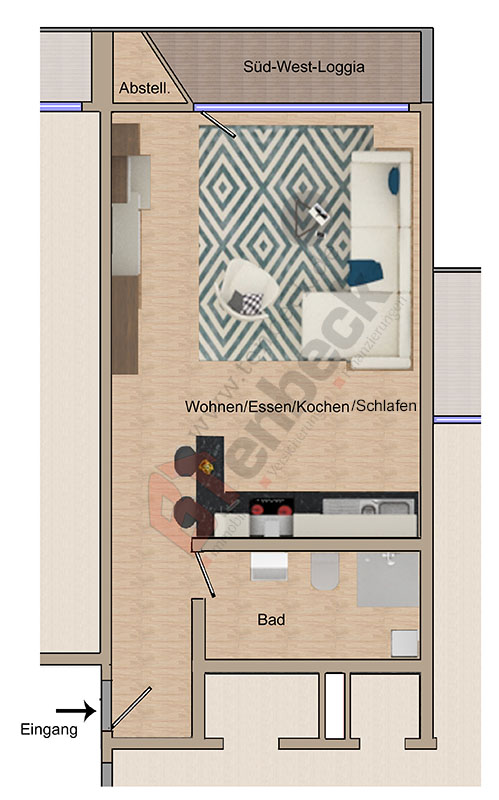 Grundriss - Wohnung Wohnung Bocholt