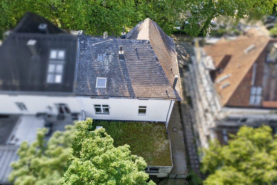 Luftbild Doppelhaush�lfte Bocholt