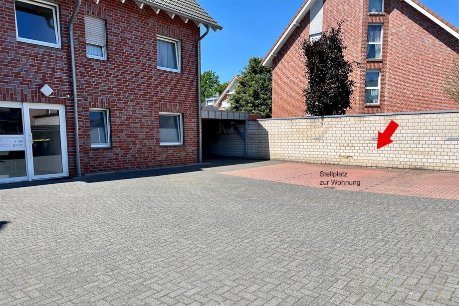 Lage - PKW-Stellplatz Wohnung Bocholt