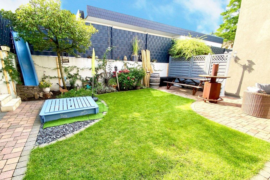 Garten Reihenendhaus Bocholt