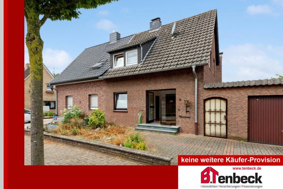 Ansicht des Hauses Doppelhaush�lfte Bocholt