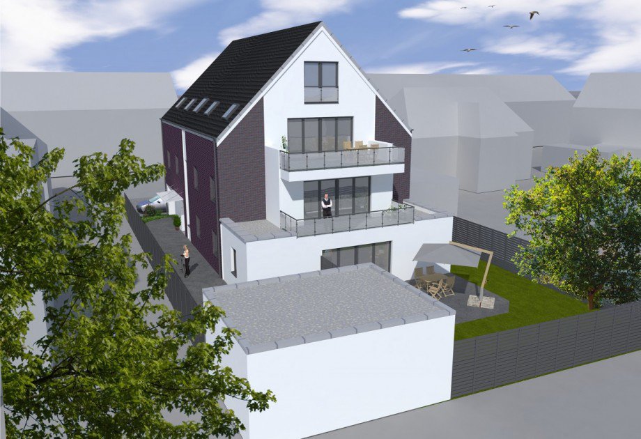 Ansicht - Garten Wohnung Bocholt