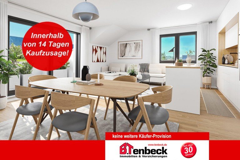 Bildanimation - Wohnen-Essen Rhede Wohnung Neubau - Eigentumswohnung im KFW 40 Standard in ruhiger Lage von Rhede!!!