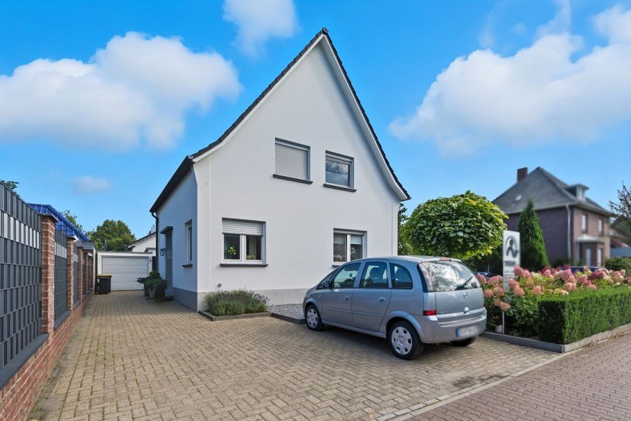 Ansicht - Eingang Einfamilienhaus Bocholt