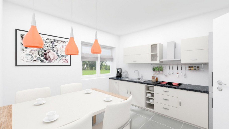 Beispiel K�che Einfamilienhaus Bocholt