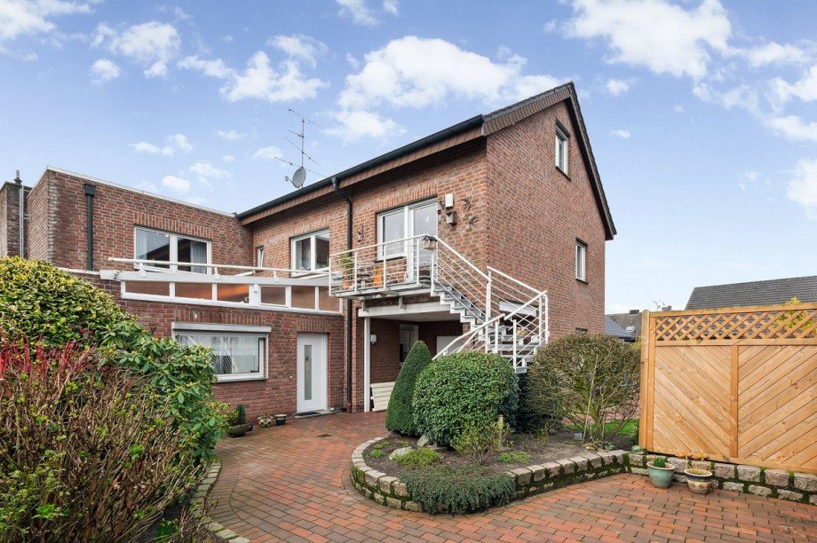Ansicht - Garten Zweifamilienhaus Bocholt